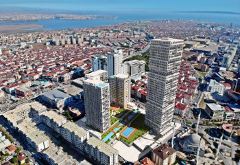 Квартира 1+1 в Стамбуле, Турция
