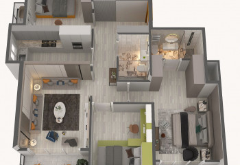 Квартира 3+1 в Мерсине, Турция | PTE-55197