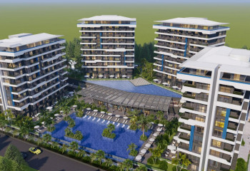 Квартира 1+1 в Алании, Турция | PKK-55226