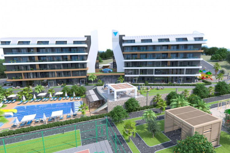 Квартира 1+1 в Алании, Турция | PTE-55227