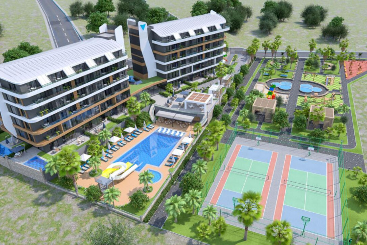 Квартира 1+1 в Алании, Турция | PTE-55227