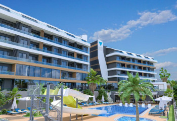 Квартира 1+1 в Алании, Турция | PTE-55227