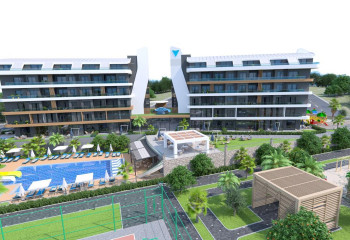 Квартира 1+1 в Алании, Турция | PTE-55227