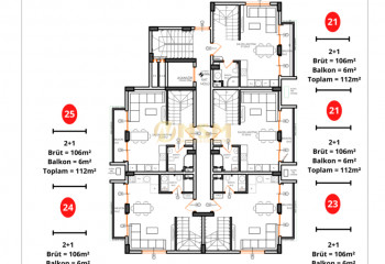 Квартира 1+1 в Алании, Турция | PTE-55265