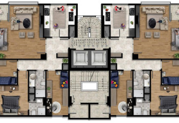 Квартира 3+1 в Кадыкей, Стамбул, Турция | STE-55396