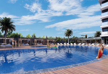 Квартира 1+1 в Алании, Турция | PBB-55500