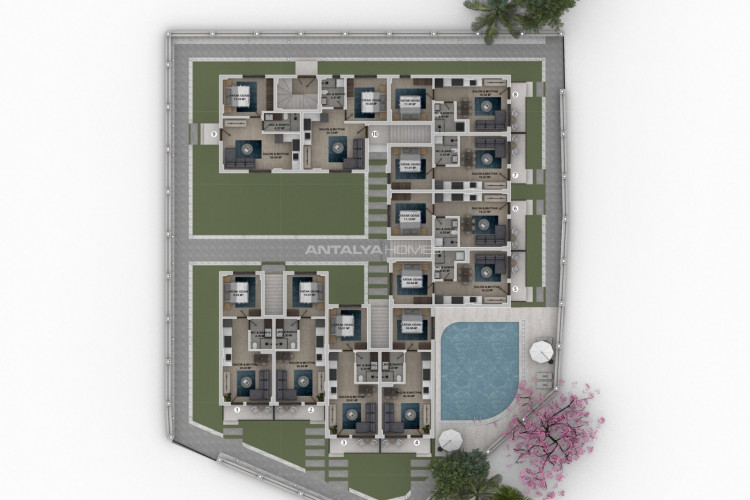 Квартира 2+1 в Фетхие, Турция | PTE-55503