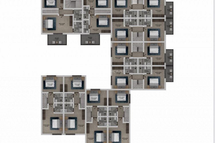 Квартира 2+1 в Фетхие, Турция | PTE-55503