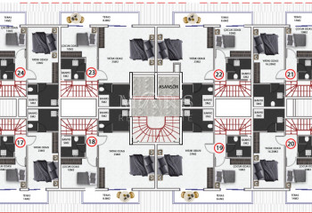 Квартира 2+1 в Алании, Турция | PTE-55519