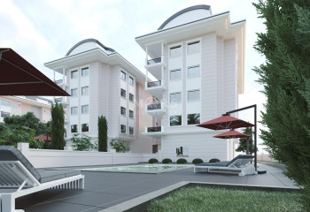 Квартира 2+1 в Алании, Турция