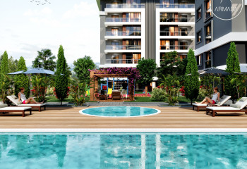 Квартира 3+1 в Кепезе, Анталия, Турция | STE-55544