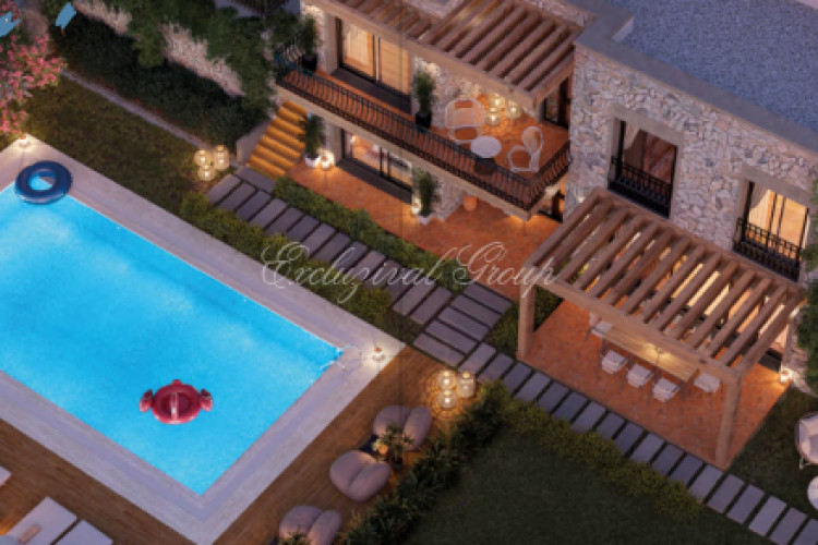 Вилла 4+1 в Бодруме, Турция | PKK-55552