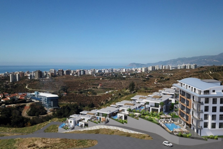 Вилла 4+1 в Каргыджаке, Алания, Турция | SBB-55669