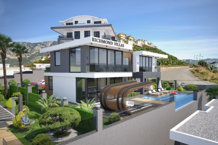 Вилла 4+1 в Каргыджаке, Алания, Турция | SBB-55669