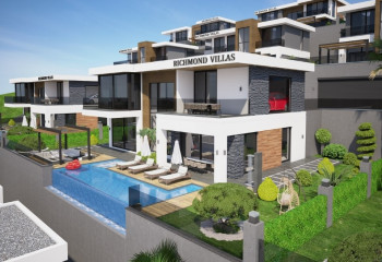 Вилла 4+1 в Каргыджаке, Алания, Турция | SBB-55669