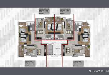 Квартира 1+1 в Алании, Турция | STE-55710