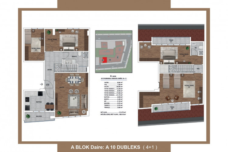 Квартира 4+1 в Бейоглу, Стамбул, Турция | STE-55729