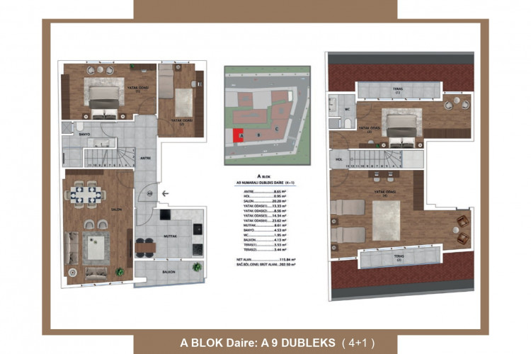 Квартира 4+1 в Бейоглу, Стамбул, Турция | STE-55729
