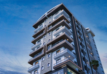 Квартира 1+1 в Алании, Турция