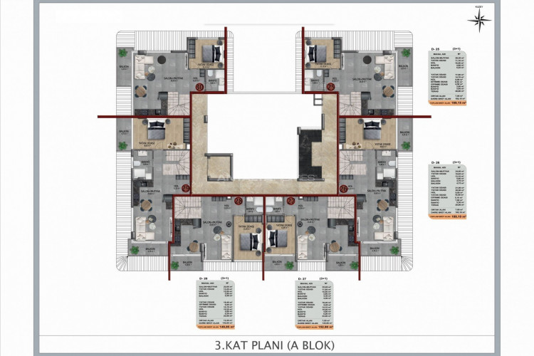 Квартира 1+1 в Алании, Турция | PKK-55863