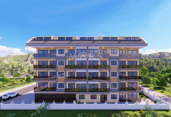 Квартира 2+1 в Алании, Турция