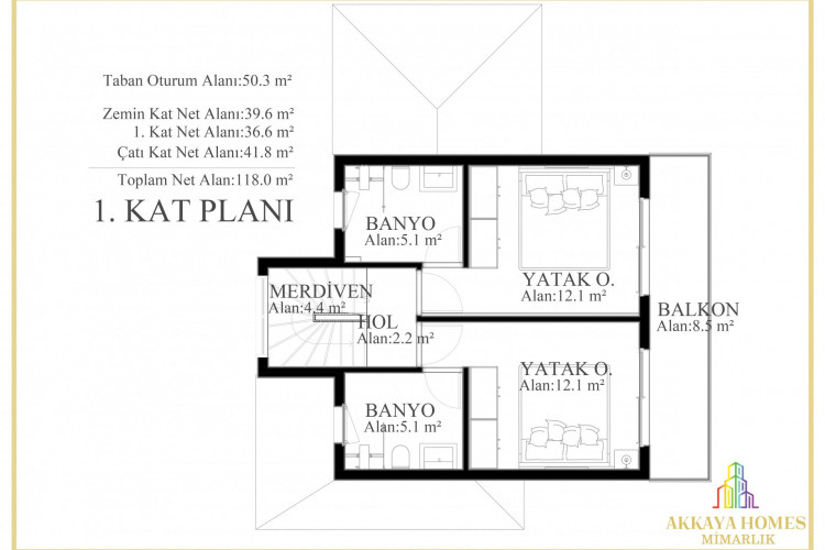 Вилла 3+1 в Фетхие, Турция | SBB-55915