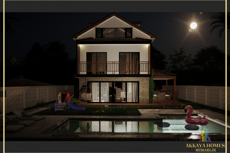 Вилла 3+1 в Фетхие, Турция | PKK-55905