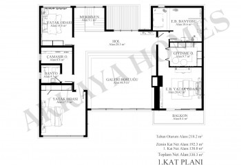 Вилла 4+1 в Фетхие, Турция | PTE-55919