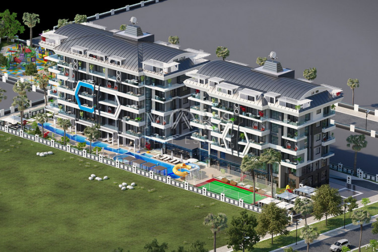 Квартира 4+1 в Алании, Турция | PTE-56010