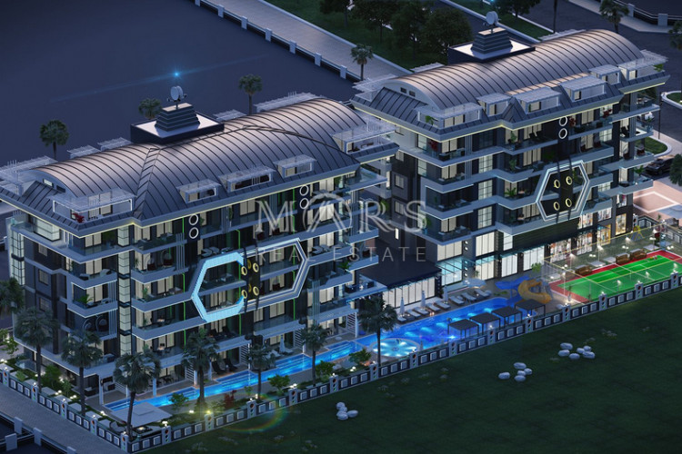 Квартира 4+1 в Алании, Турция | PTE-56010
