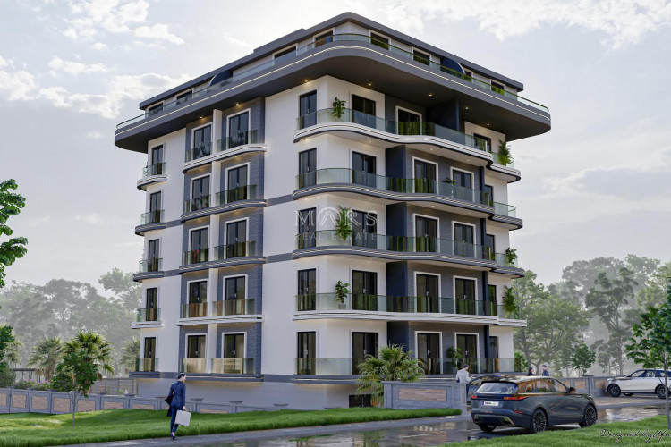 Квартира 1+1 в Алании, Турция | SBB-56013