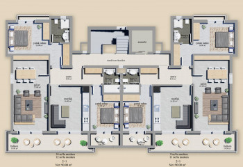 Квартира 3+1 в Алании, Турция | PBB-56021