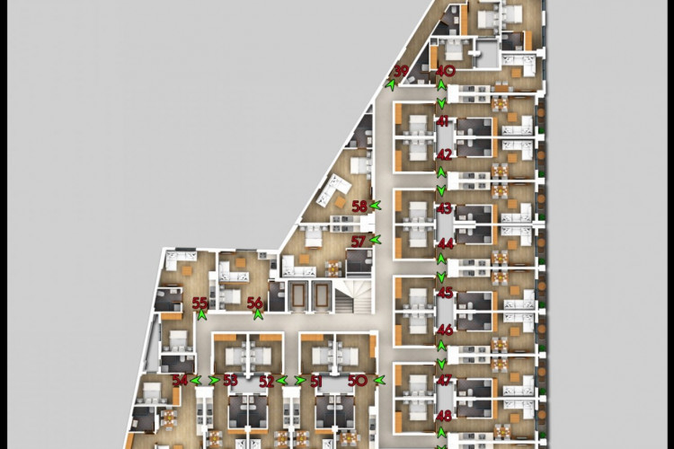 Квартира 2+1 в Фетхие, Турция | STE-56088