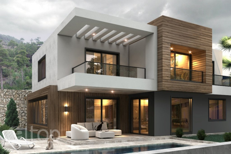 Вилла 5+1 в Алании, Турция | PTE-56122