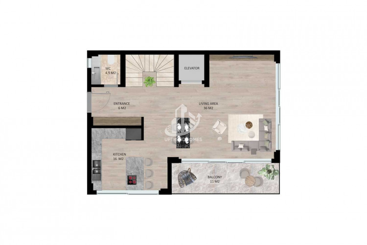 Вилла 3+1 в Алании, Турция | SBB-56152