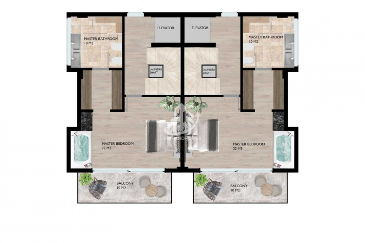 Вилла 3+1 в Алании, Турция | SBB-56152