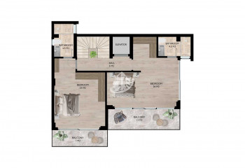 Вилла 3+1 в Алании, Турция | SBB-56152