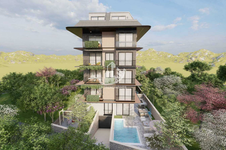 Квартира 1+1 в Кестеле, Турция | PKK-56153