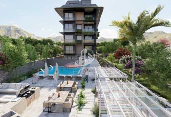 Квартира 1+1 в Кестеле, Турция | PKK-56153