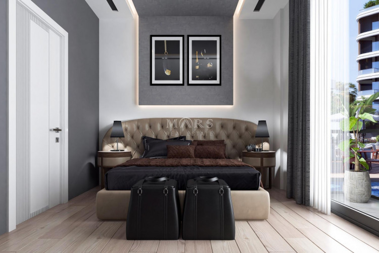 Квартира 1+1 в Алании, Турция | PTE-56280