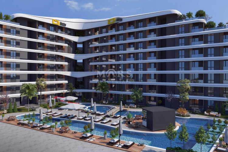 Квартира 1+1 в Алании, Турция | PTE-56280