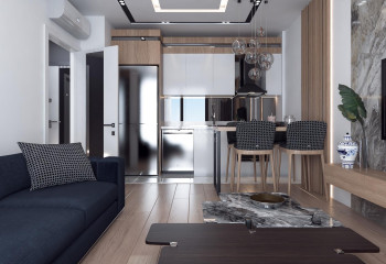 Квартира 1+1 в Алании, Турция | PTE-56280