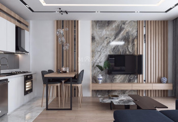 Квартира 1+1 в Алании, Турция | PTE-56280