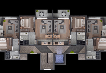 Квартира 1+1 в Алании, Турция | STE-56282