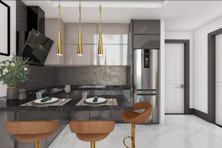 Квартира 1+1 в Каргыджаке, Алания, Турция | PKK-56314