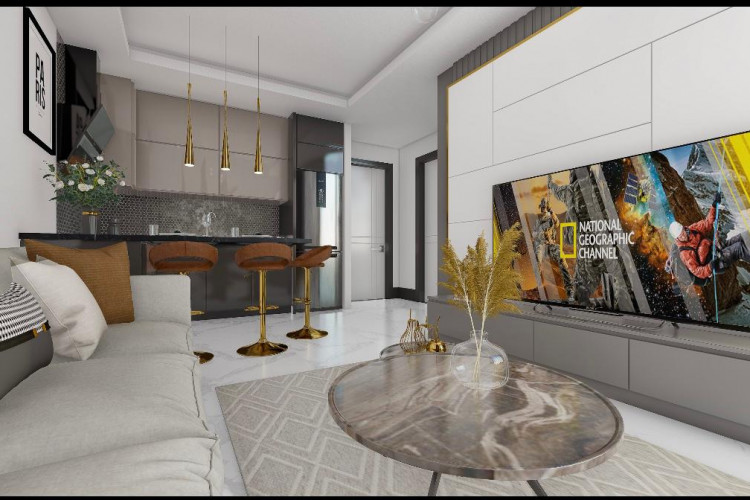 Квартира 1+1 в Каргыджаке, Алания, Турция | PKK-56314