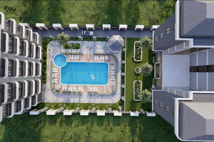 Квартира 1+1 в Каргыджаке, Алания, Турция | PKK-56314