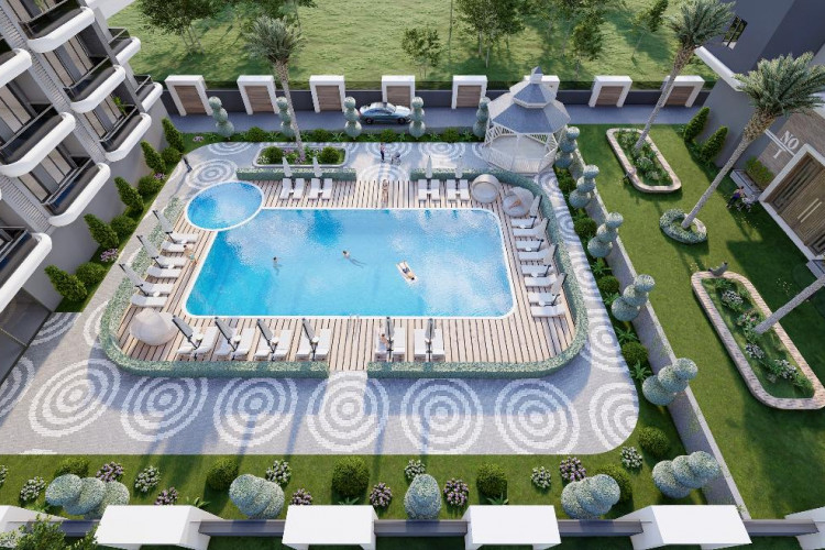 Квартира 1+1 в Каргыджаке, Алания, Турция | PKK-56314