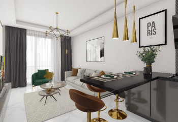 Квартира 1+1 в Каргыджаке, Алания, Турция | PKK-56314