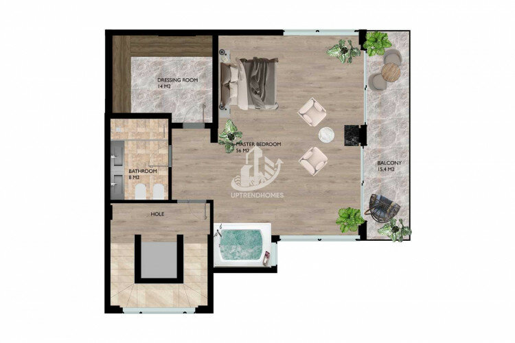 Вилла 3+1 в Алании, Турция | PKK-56392